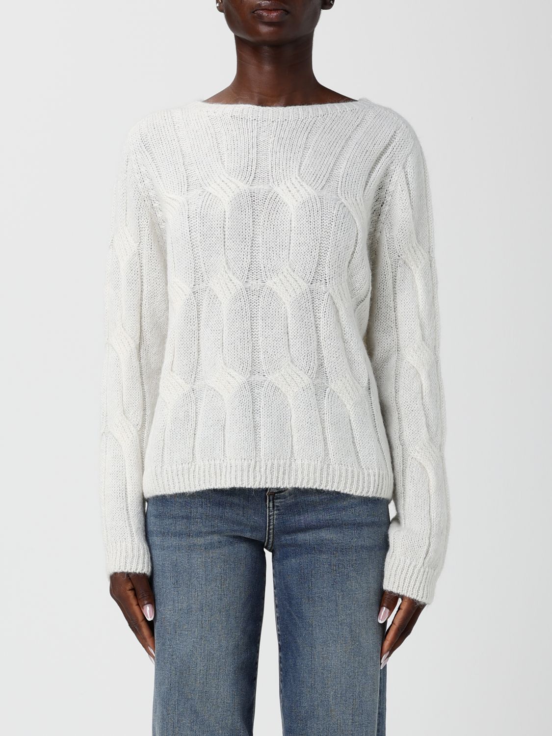 Liu •jo Sweatshirt Liu Jo Woman Color White In White