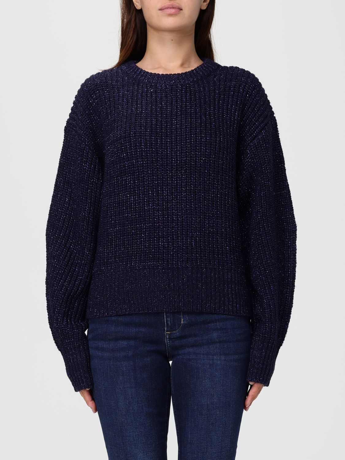Liu •jo Sweater Liu Jo Woman Color Blue In Blue