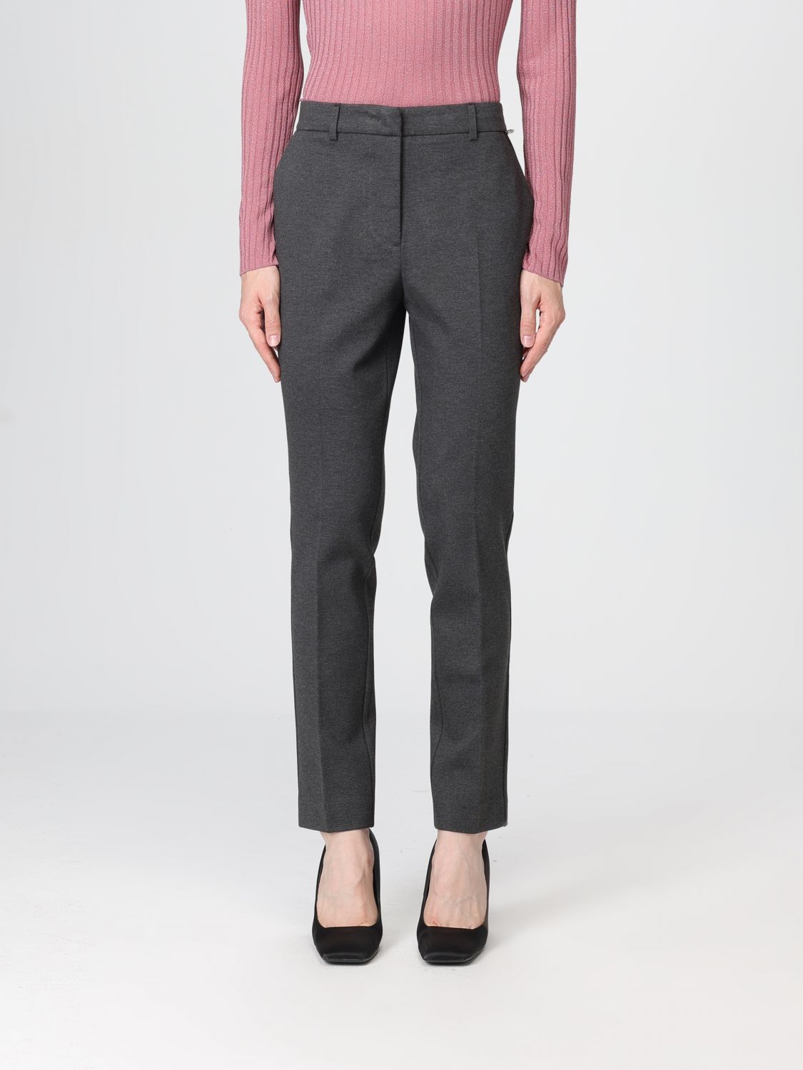 Liu •jo Pants Liu Jo Woman Color Grey In Gray