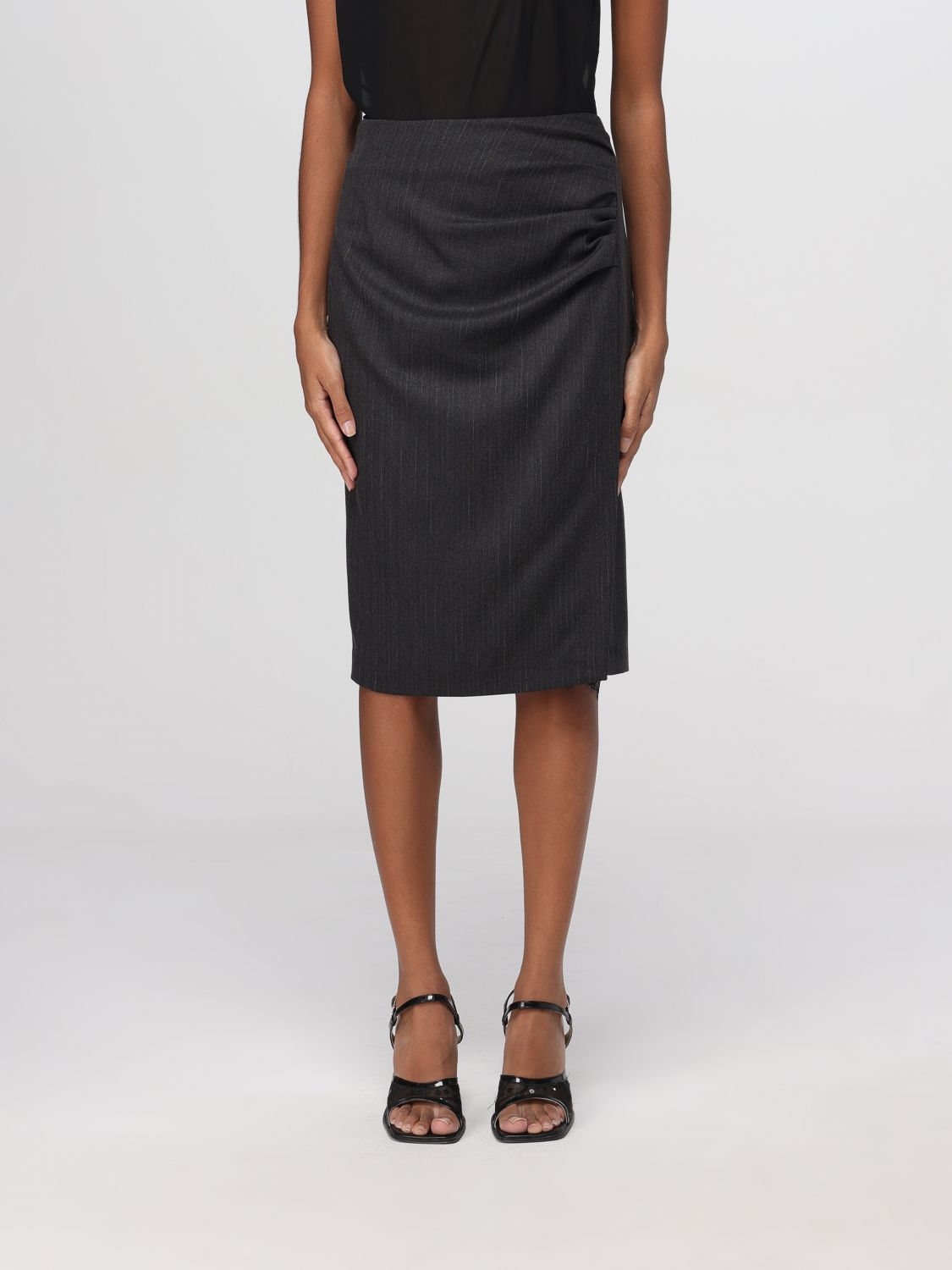 Liu •jo Skirt Liu Jo Woman Color Grey In Gray