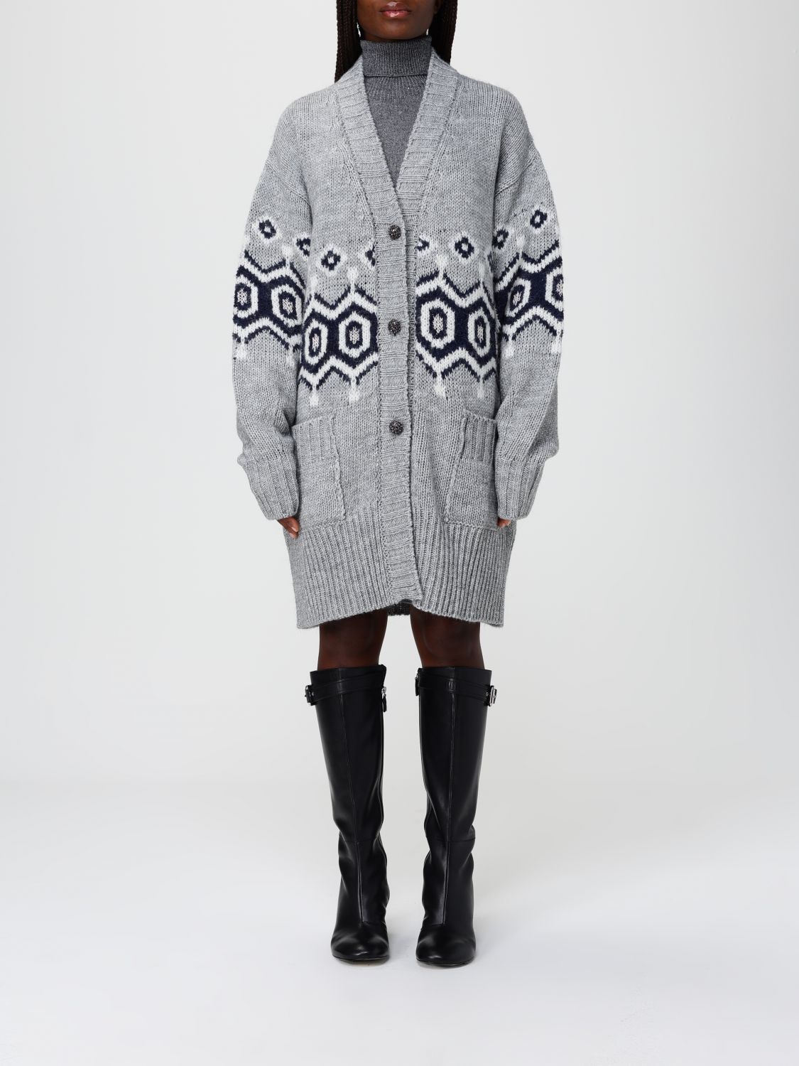 Liu •jo Sweatshirt Liu Jo Woman Color Grey In Gray