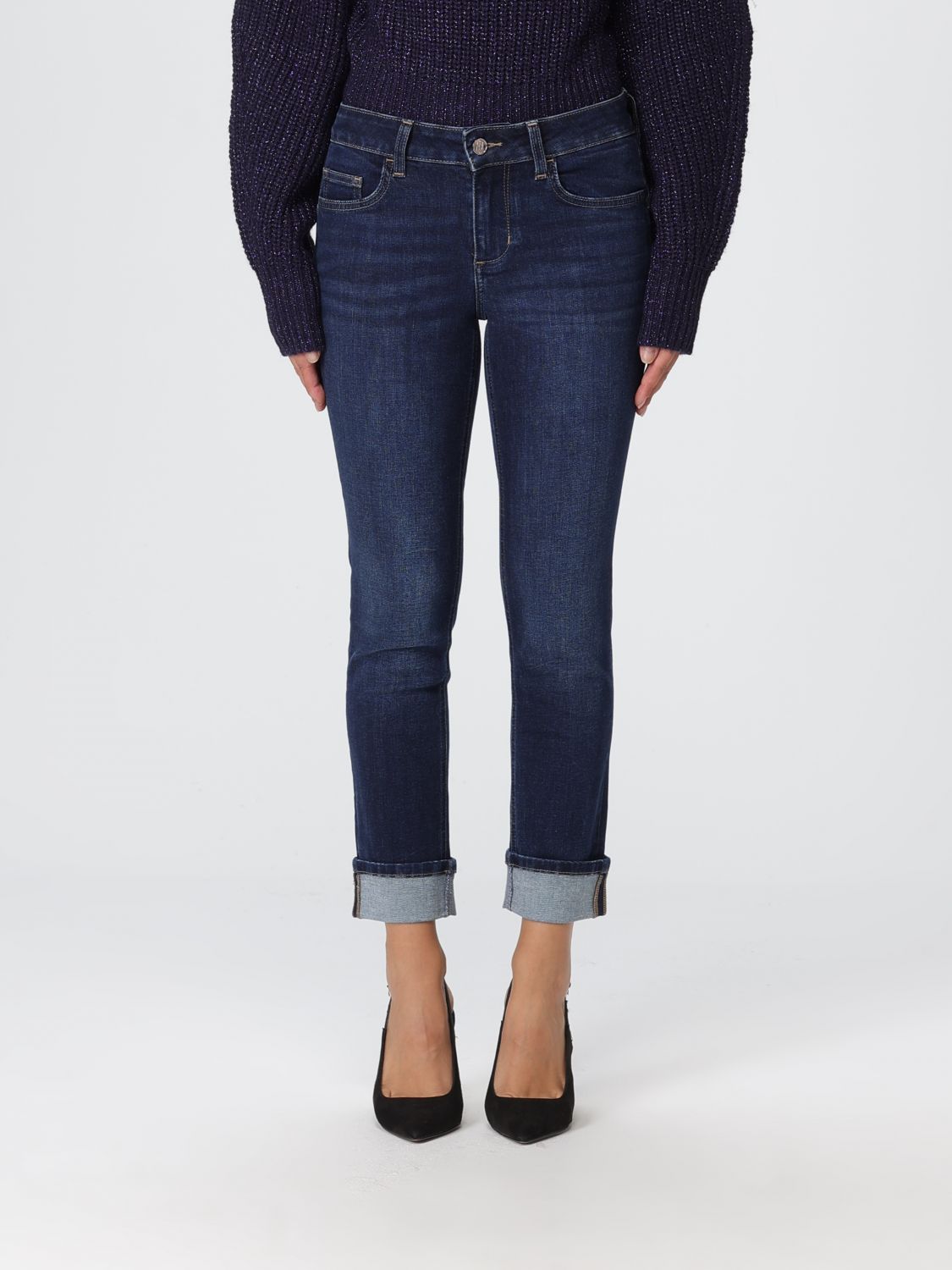 Liu •jo Jeans Liu Jo Woman Color Blue In Blue