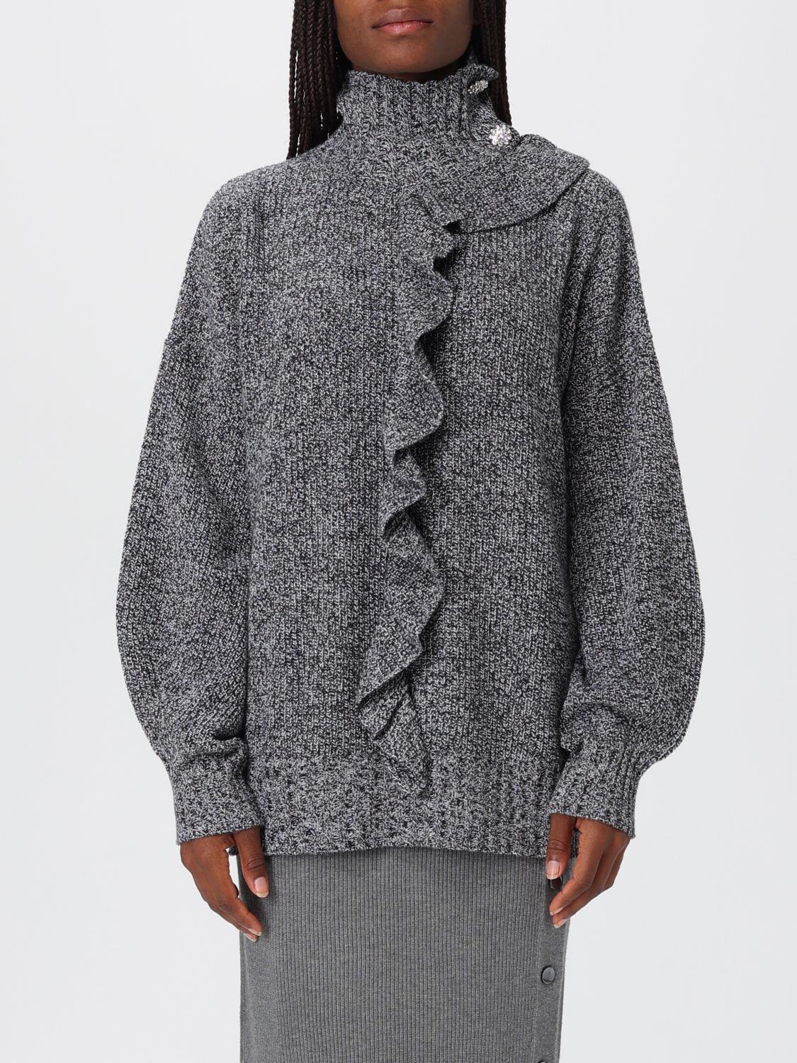 Liu •jo Sweatshirt Liu Jo Woman Color Grey In Gray