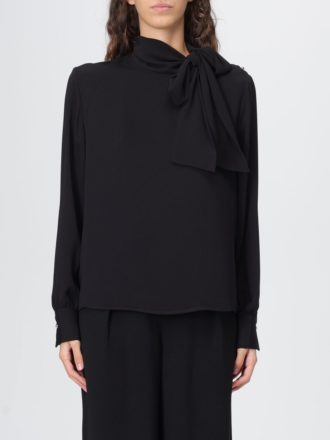Liu •jo Shirt Liu Jo Woman Color Black In Black