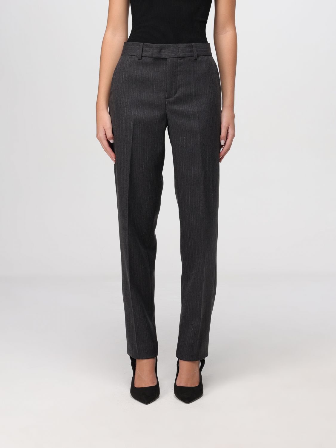 Liu •jo Pants Liu Jo Woman Color Grey In Gray