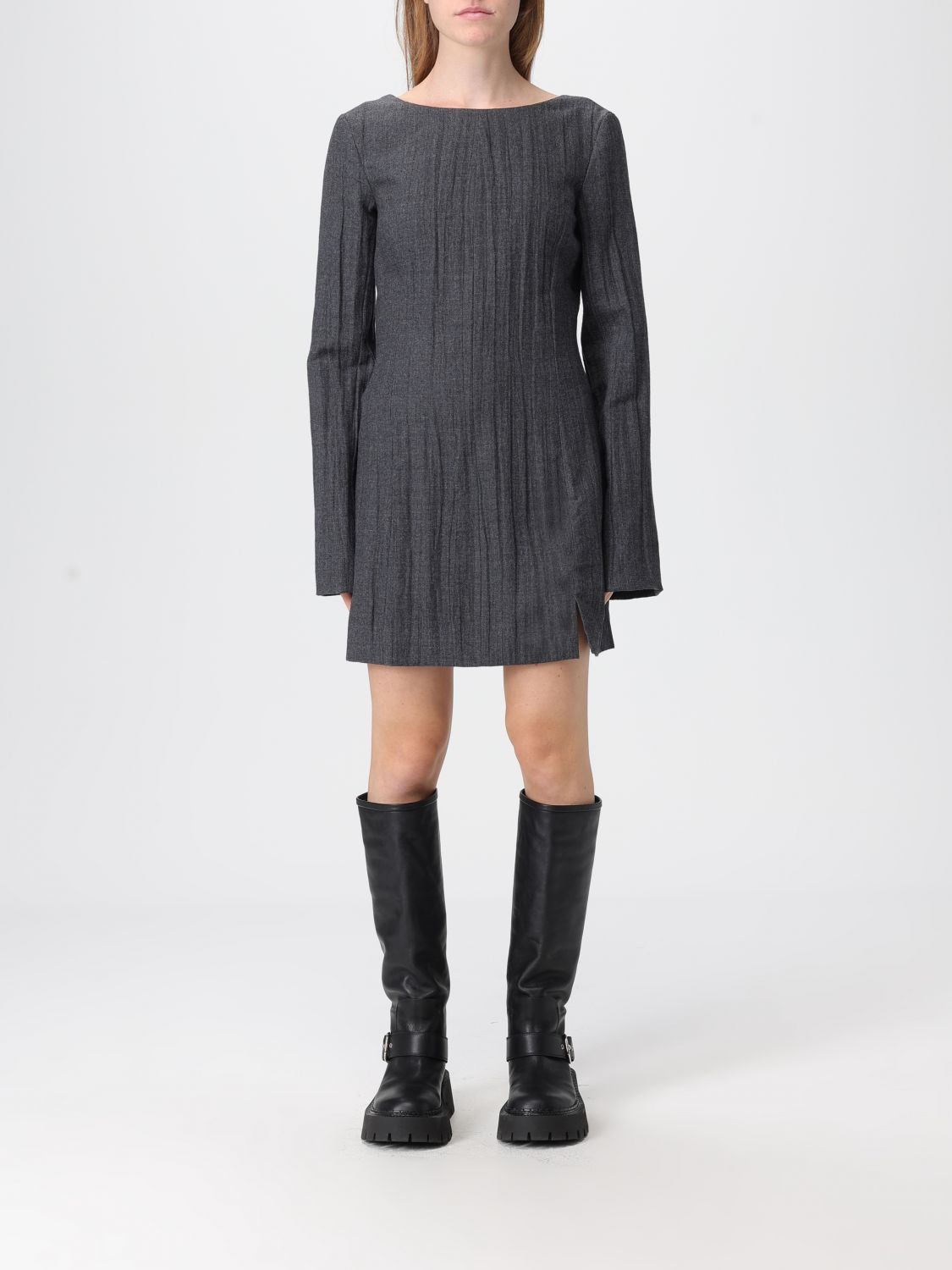 Our Legacy Dress  Woman Color Grey In Gray