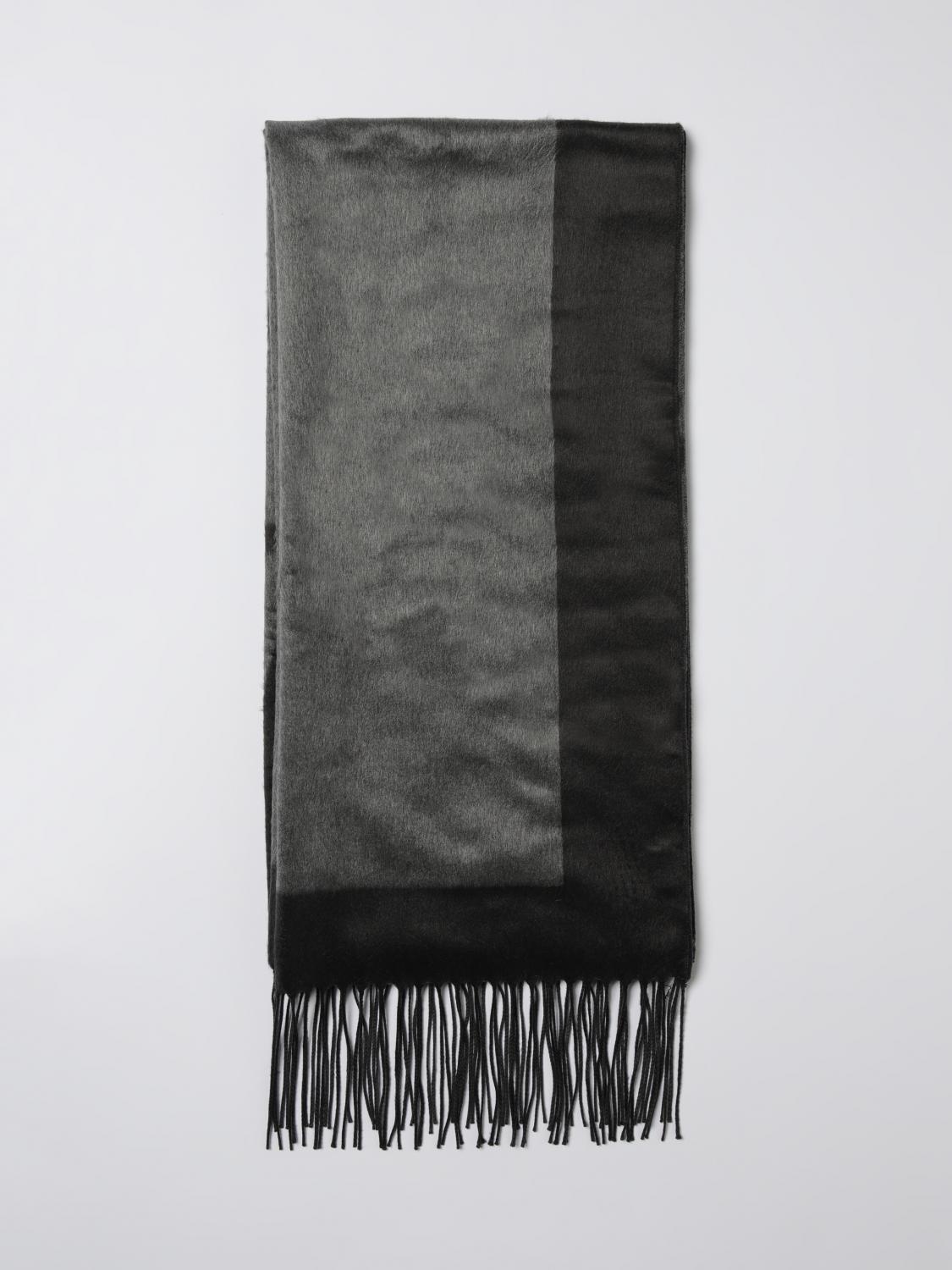 Saint Laurent SAINT LAURENT Scarf Men color Grey　SAINT LAURENT スカーフ メンズ カラー グレー