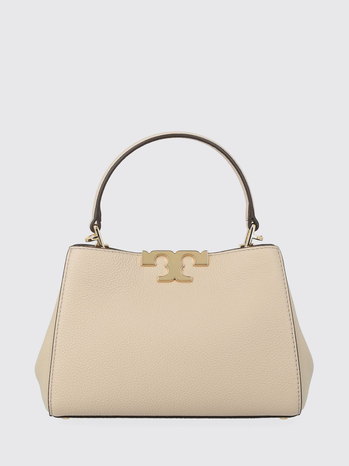 Tory Burch Tote Bag Woman Color Grey In Neutral