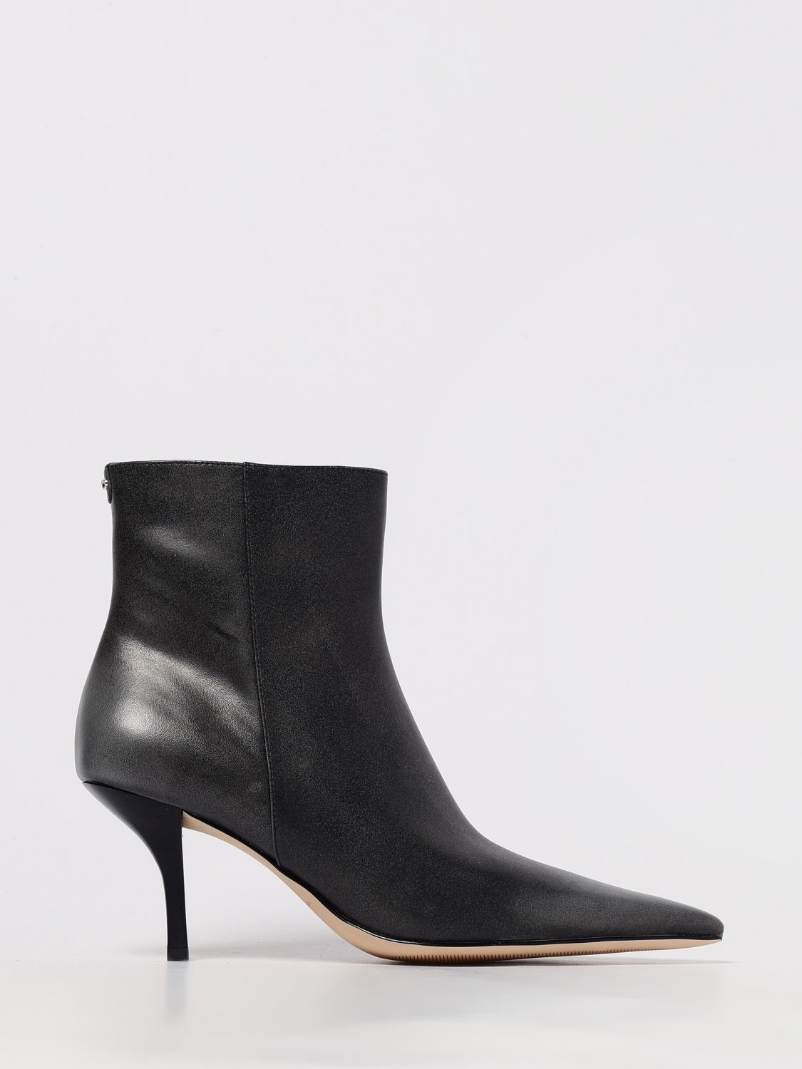 Michael Kors Flat Ankle Boot  Woman Color Grey In Black