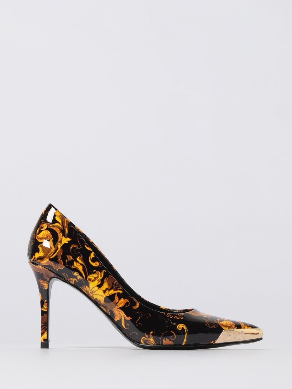 Versace Jeans Couture High-heel Pumps With Elegant Design And Comfortable Fit In Multi