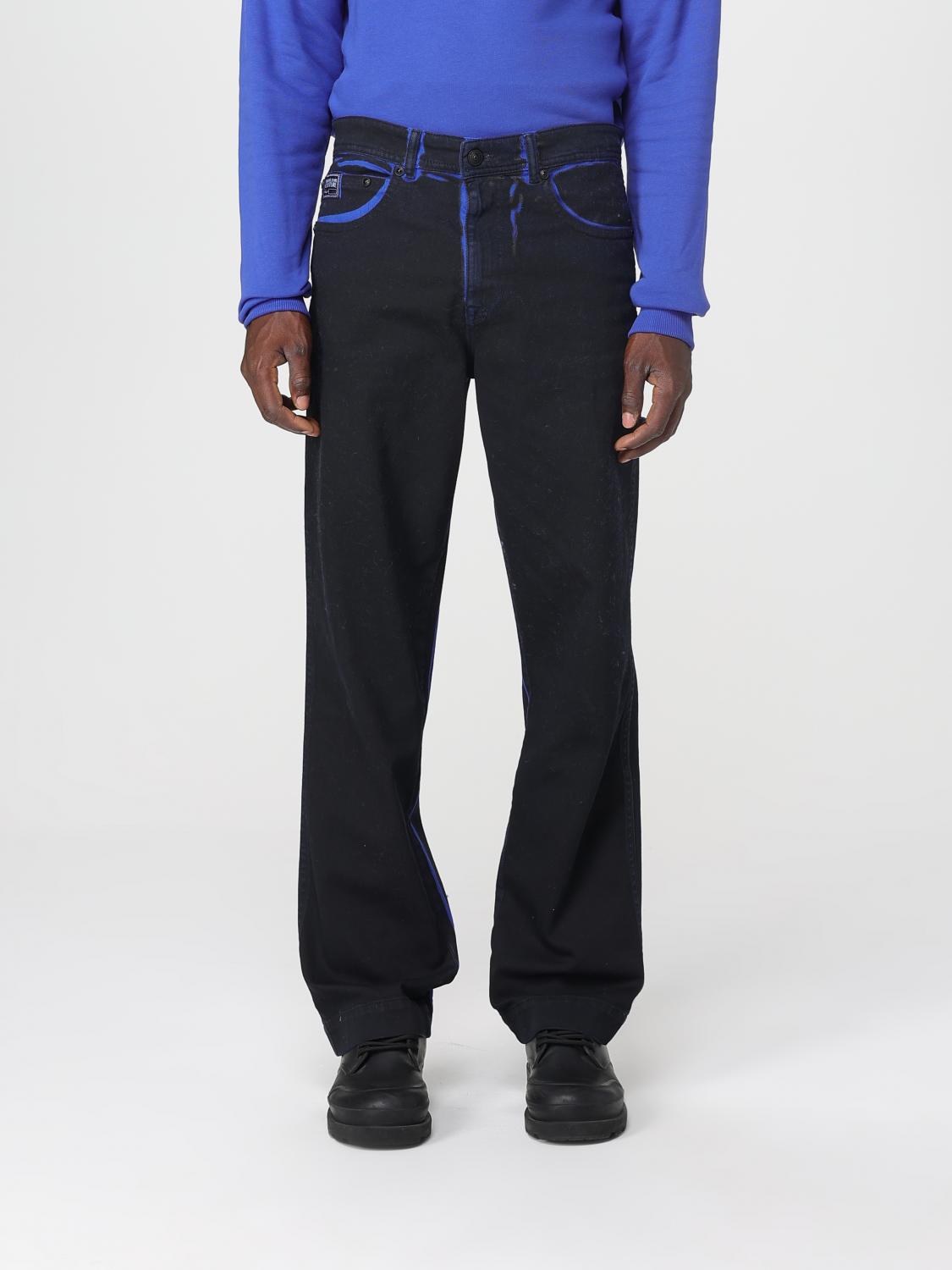 VERSACE JEANS COUTURE Jeans Herren Farbe Blau
