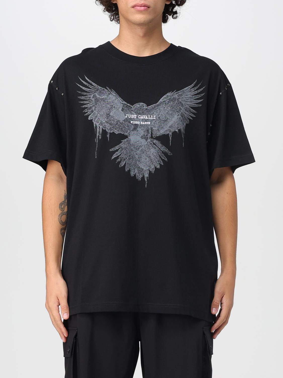 JUST CAVALLI T-Shirt Herren Farbe Schwarz