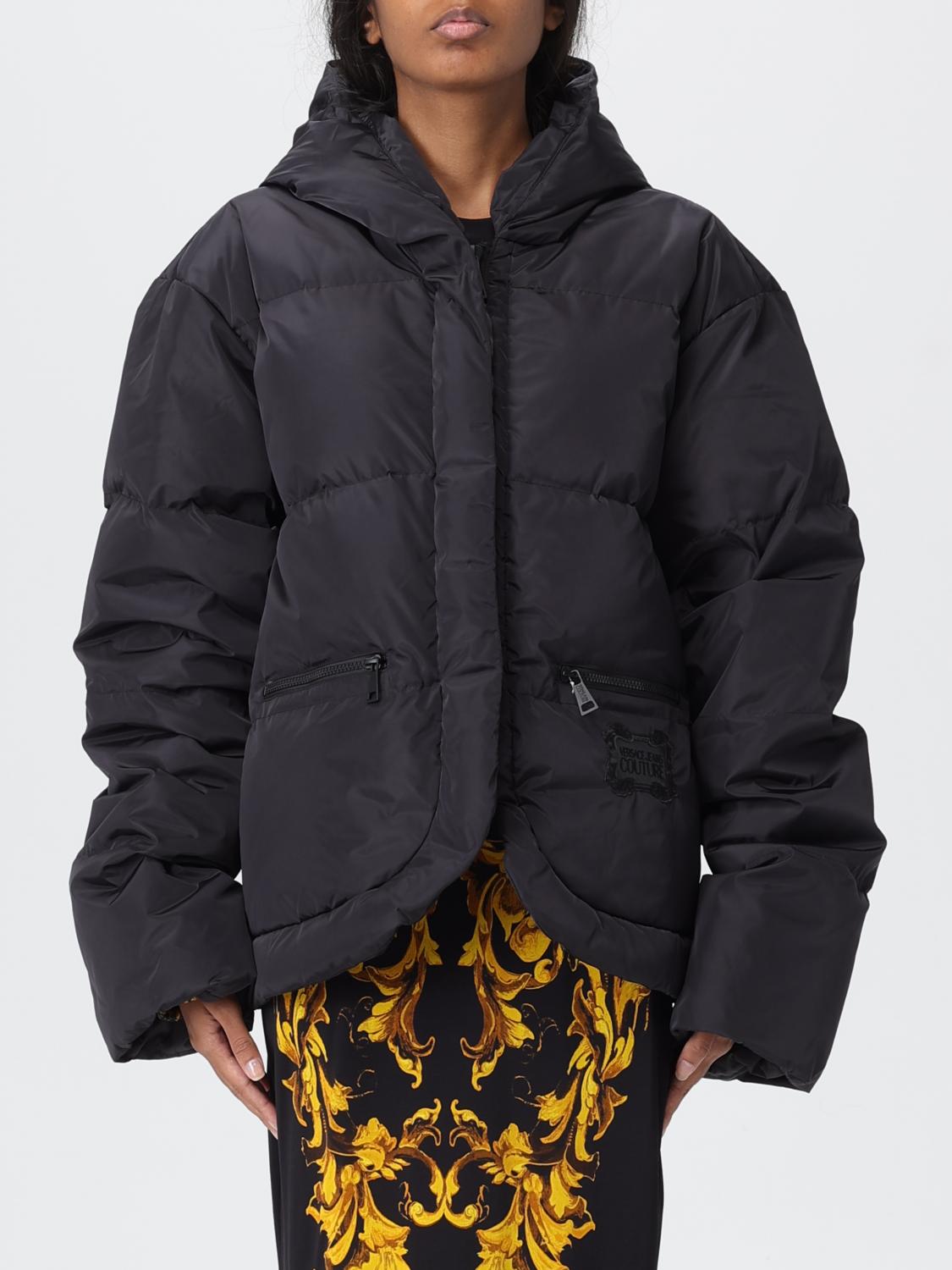 VERSACE JEANS COUTURE Jacke Damen Farbe Schwarz