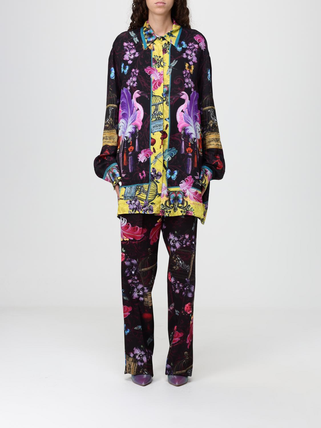 Versace Jeans Couture Shirt  Woman Color Multicolor In Multi
