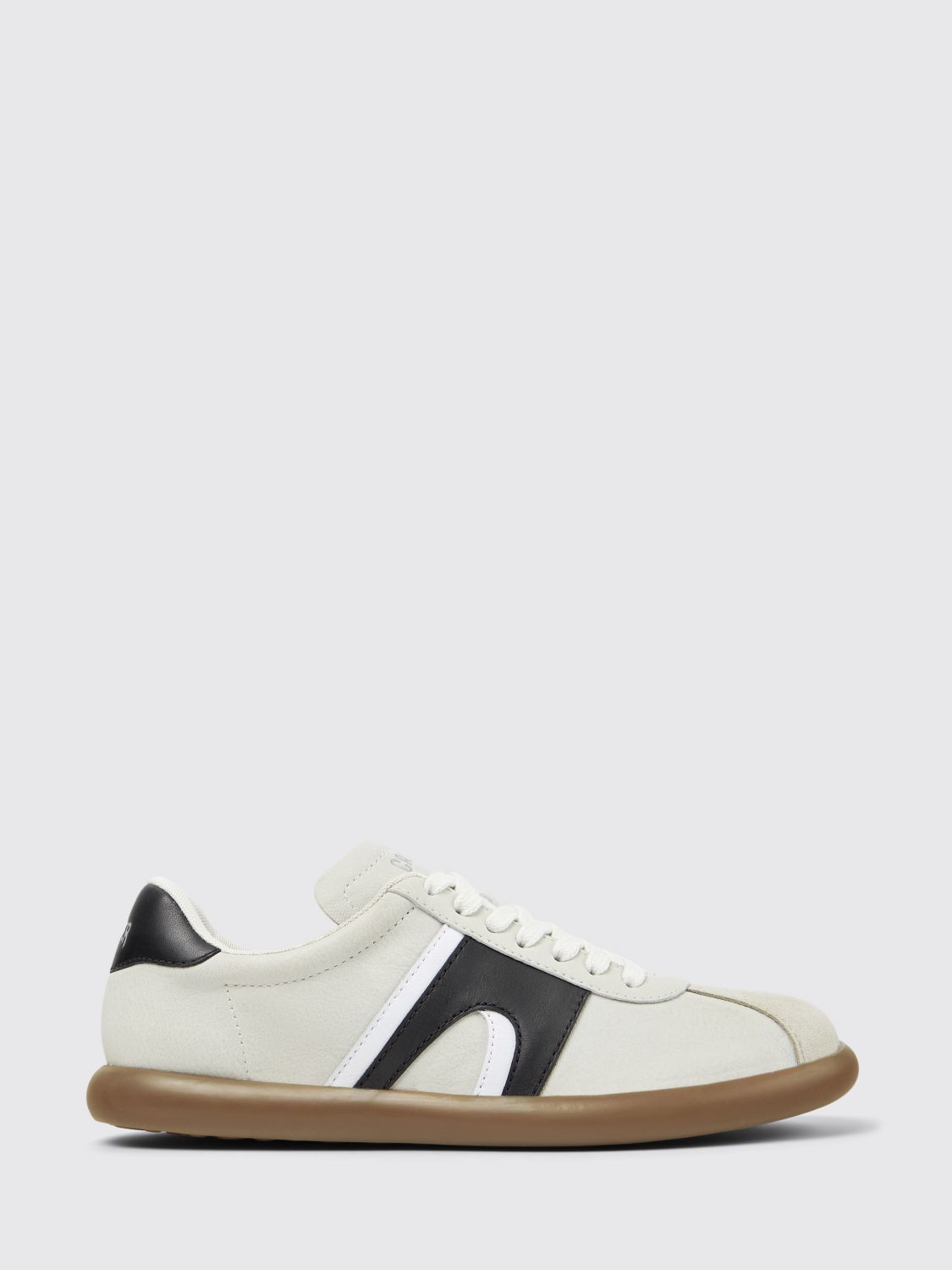Camper Pelotas Soller Leather Sneakers In White