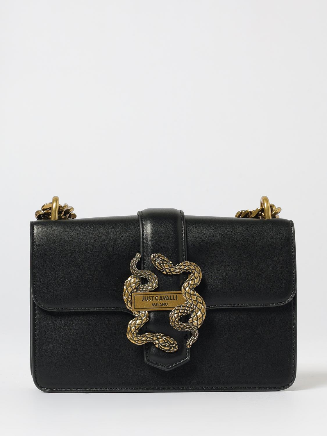 Borsa Iconic Snake Just Cavalli in pelle sintetica