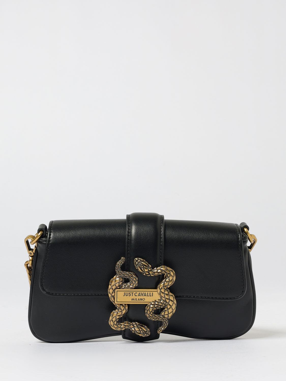 Just Cavalli Crossbody Bags  Woman Color Black In Black