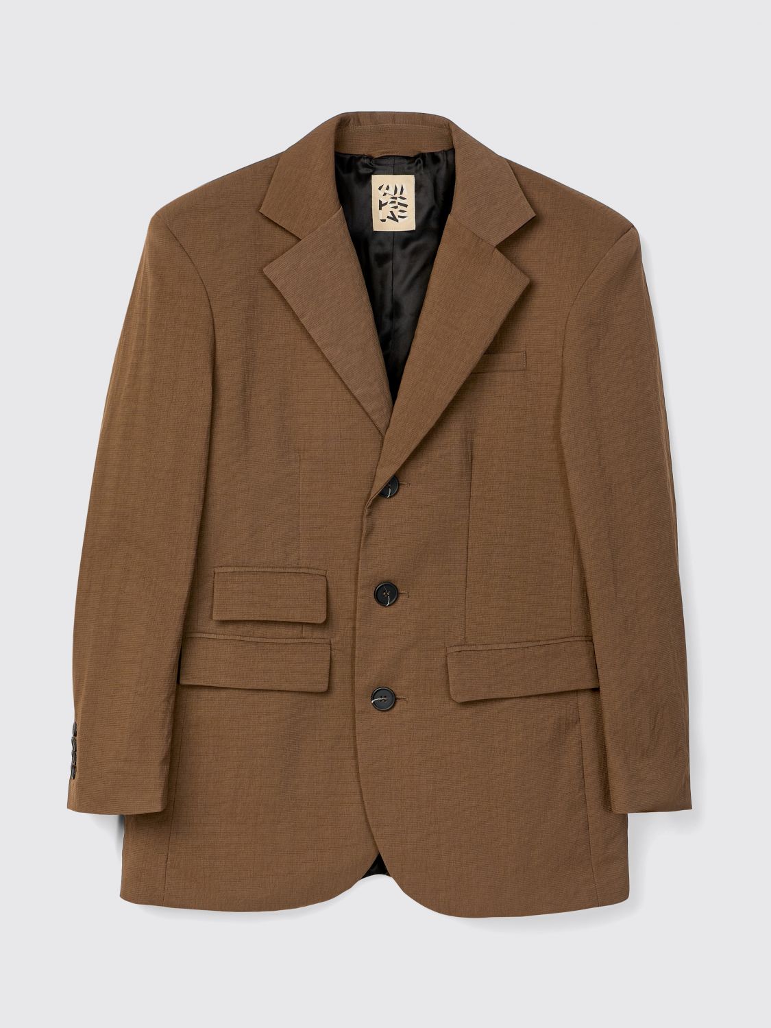 Camperlab Single-breasted Blazer In Brown
