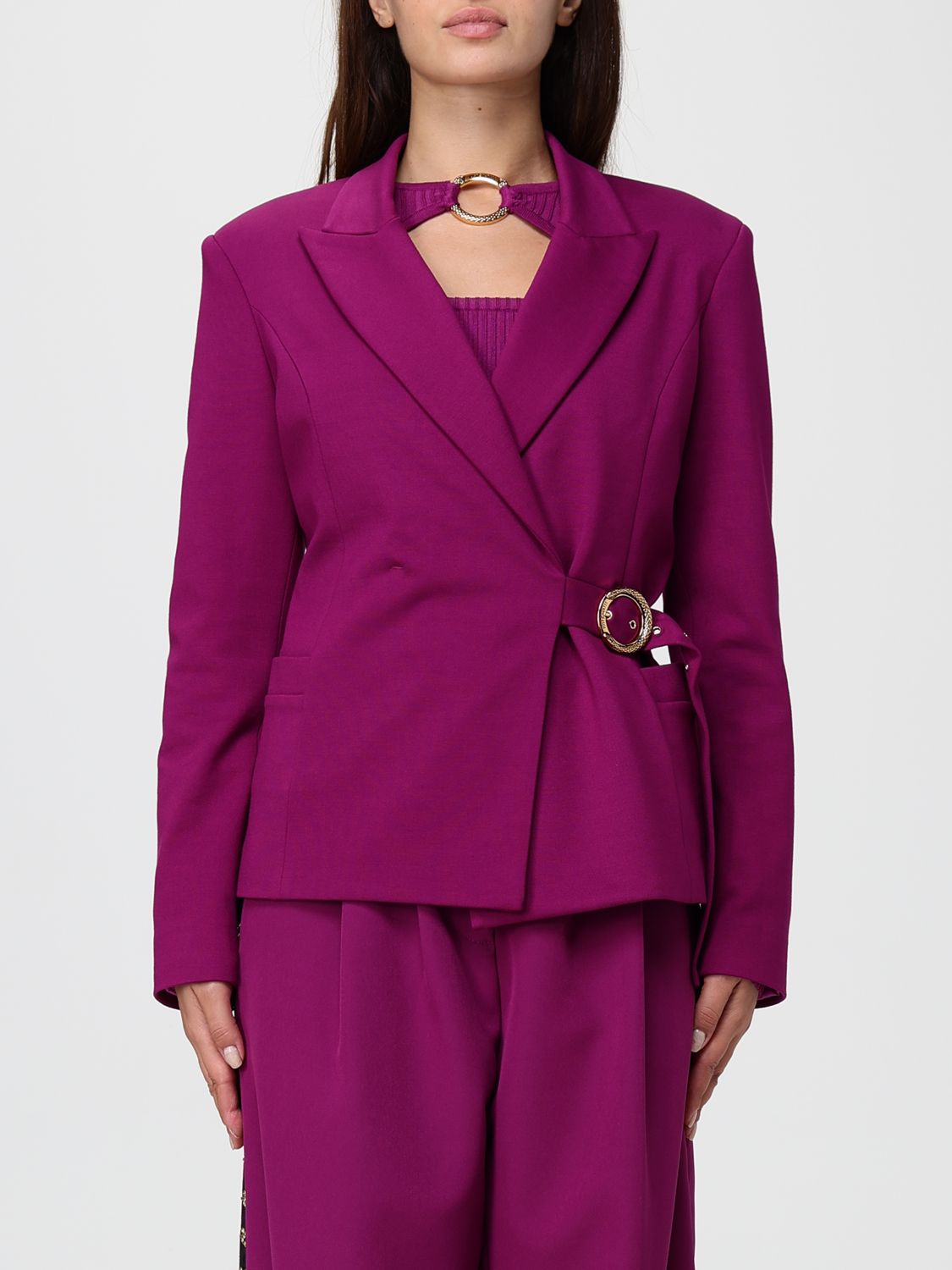 Just Cavalli Blazer  Woman Color Violet In Purple