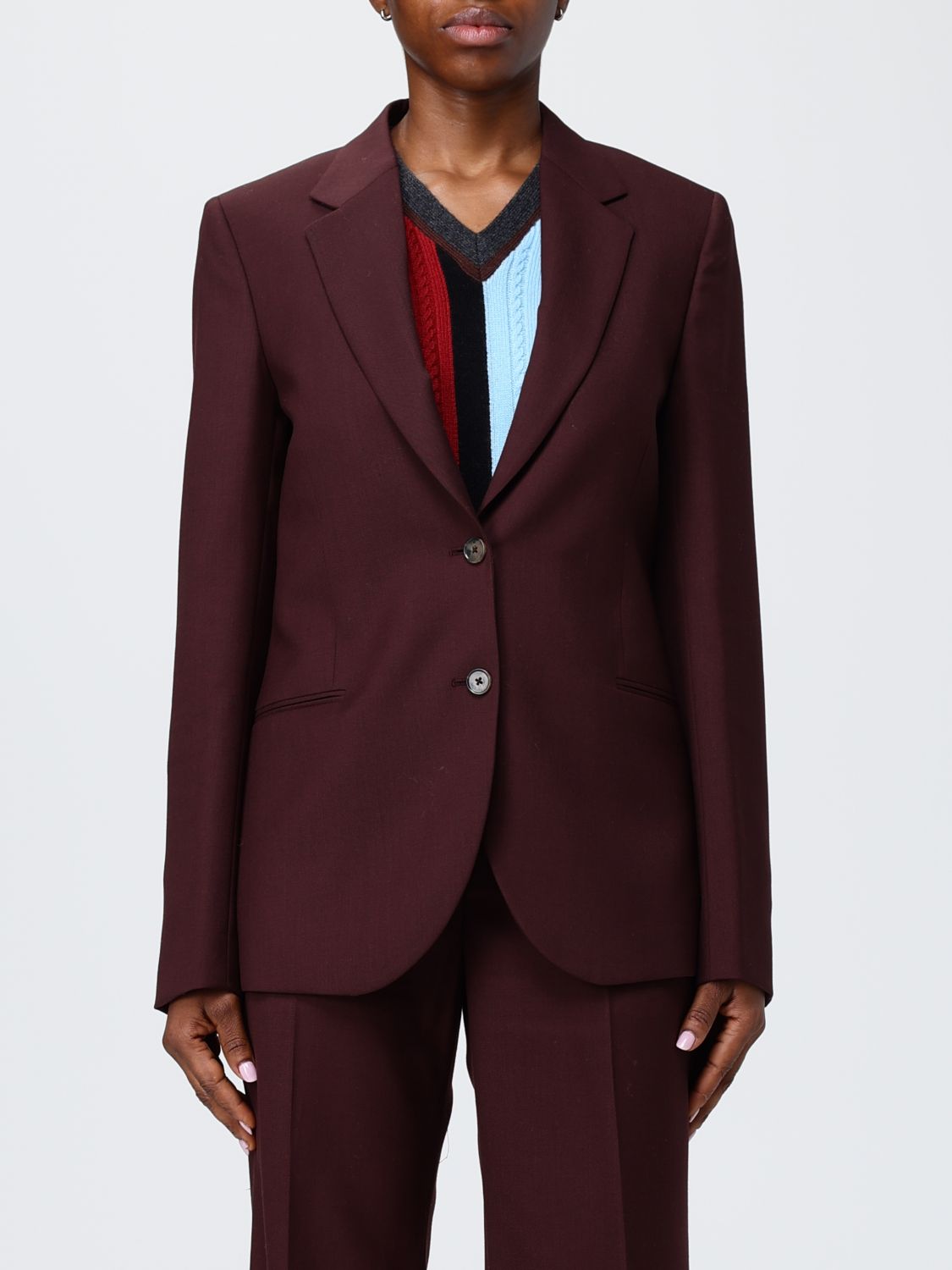 Paul Smith Blazer  Woman Color Burgundy