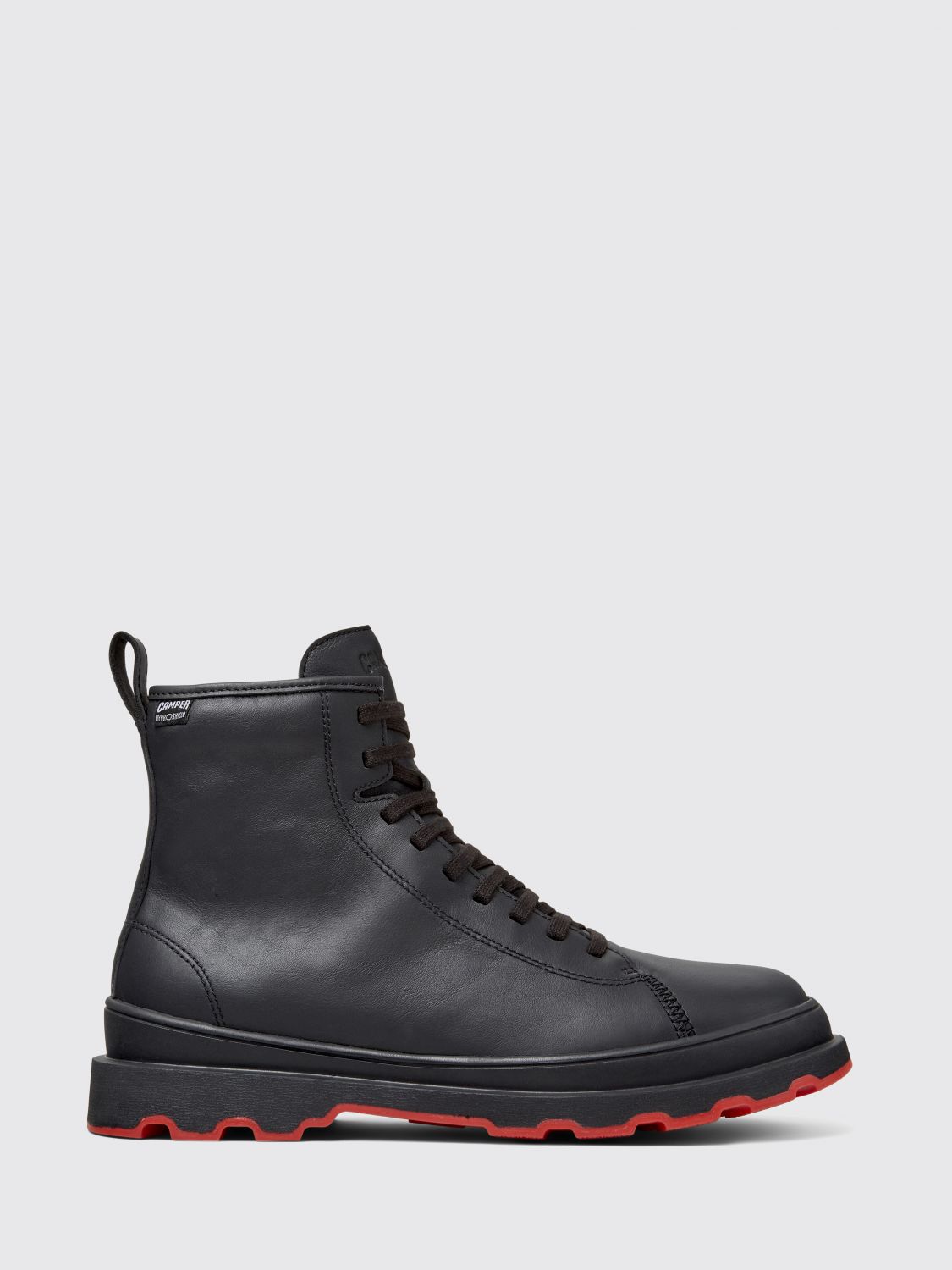 Camper Brutus+ Lace-up Leather Boots In Black