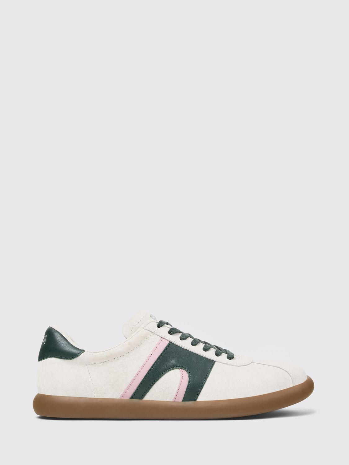 Camper Pelotas Soller Leather Sneakers In White