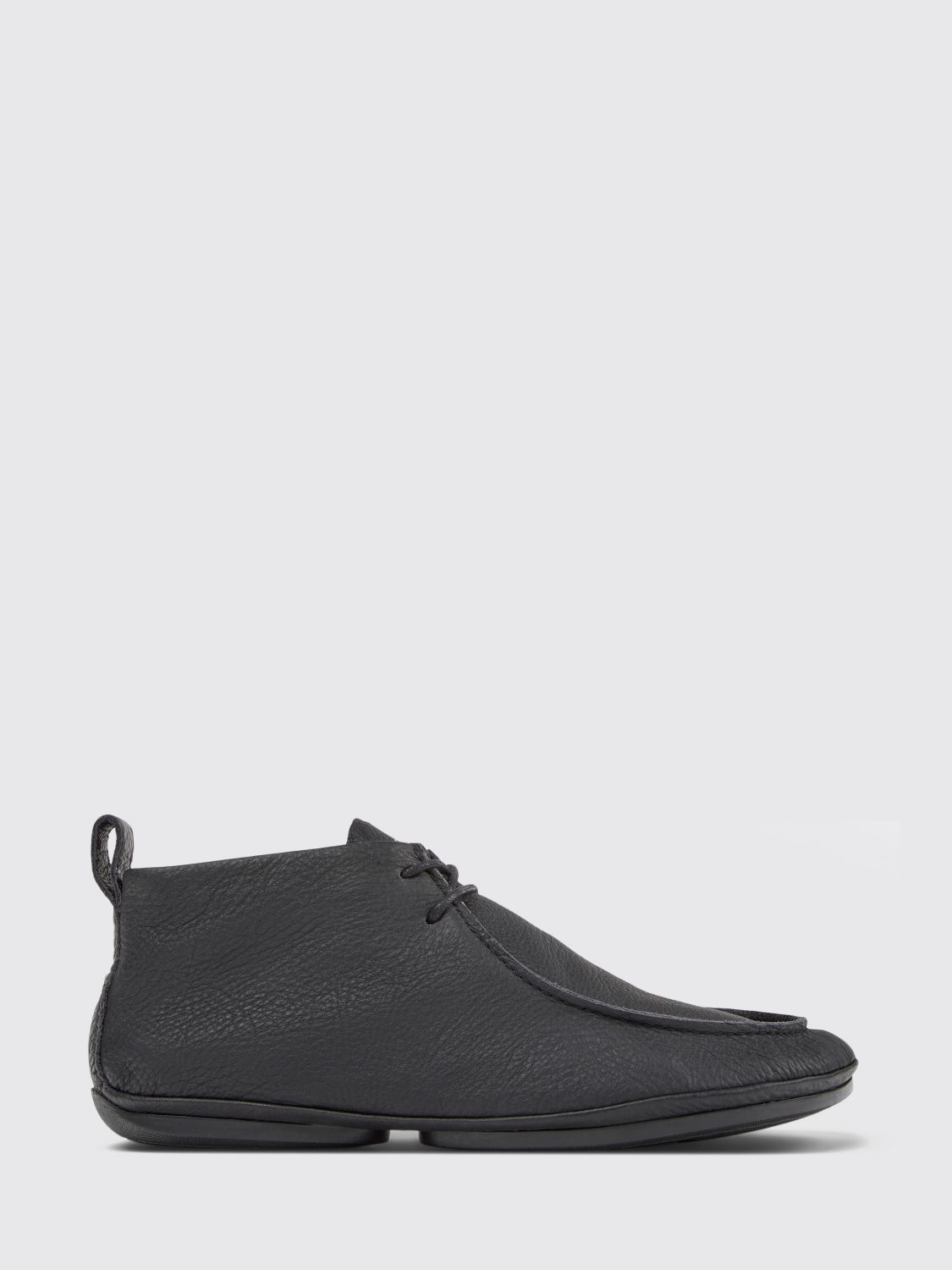 Camper Right Nina Leather Desert Boots In Animal Print