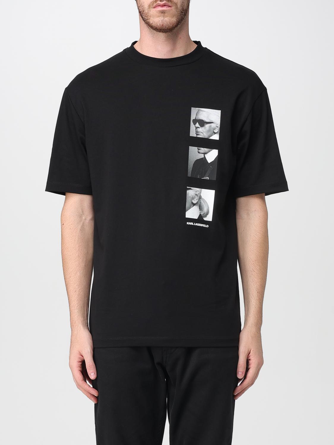 KARL LAGERFELD T-Shirt Herren Farbe Schwarz