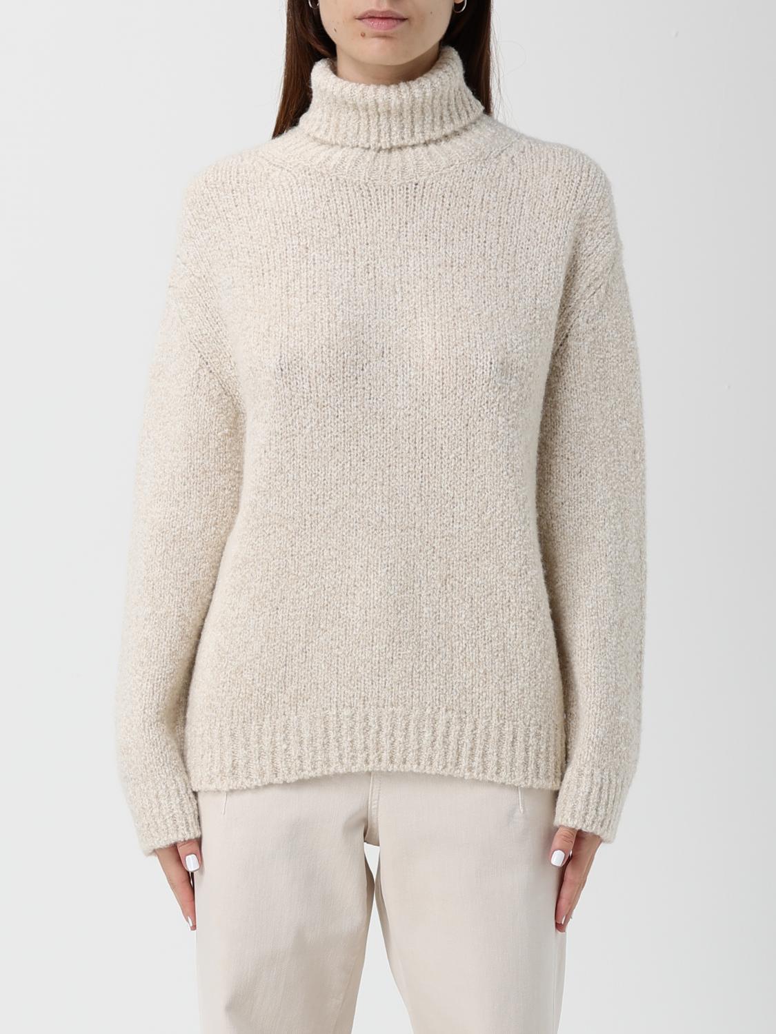 Eleventy Sweater  Woman Color Sand In Neutral