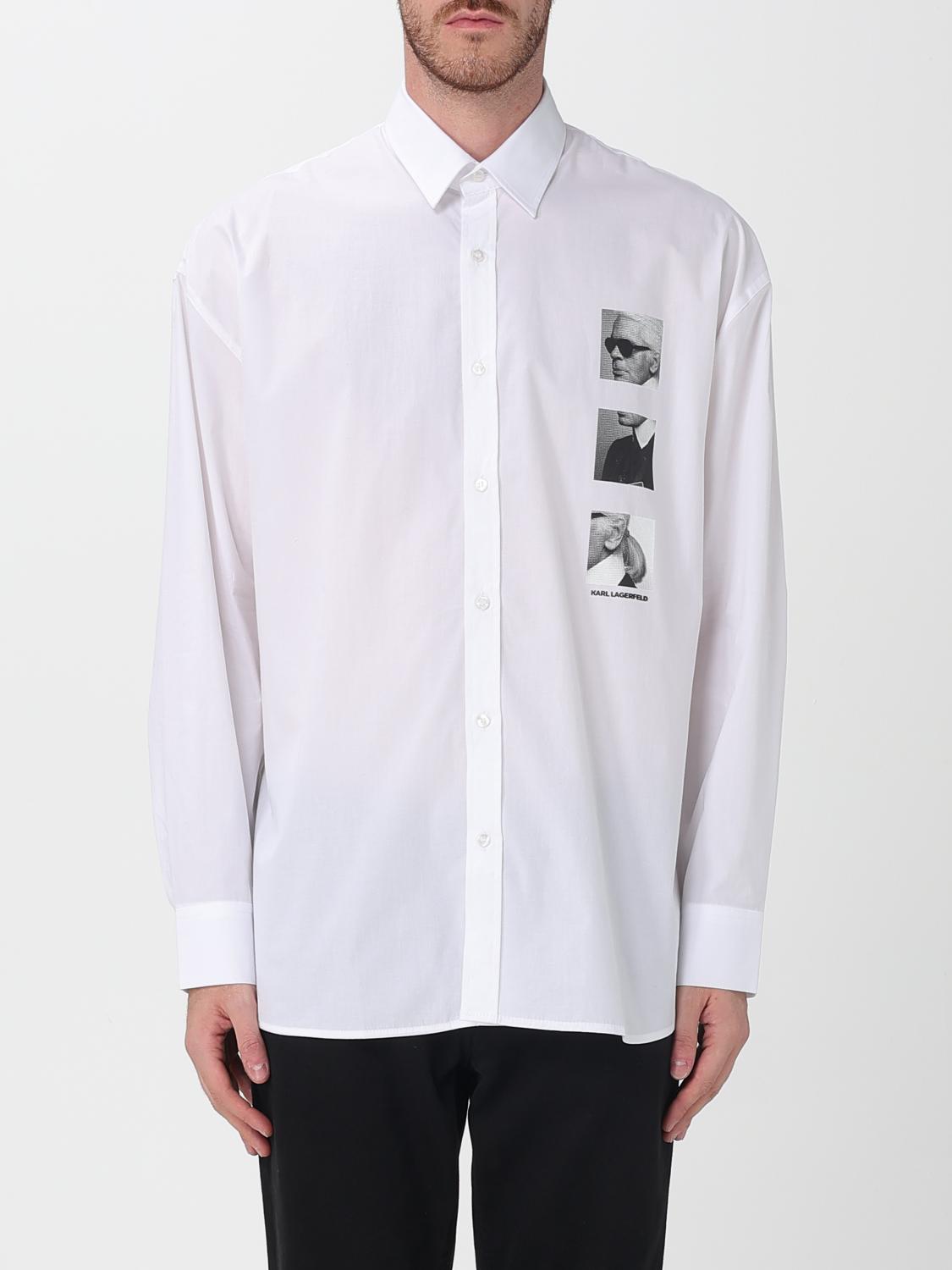 KARL LAGERFELD Hemd Herren Farbe Weiß