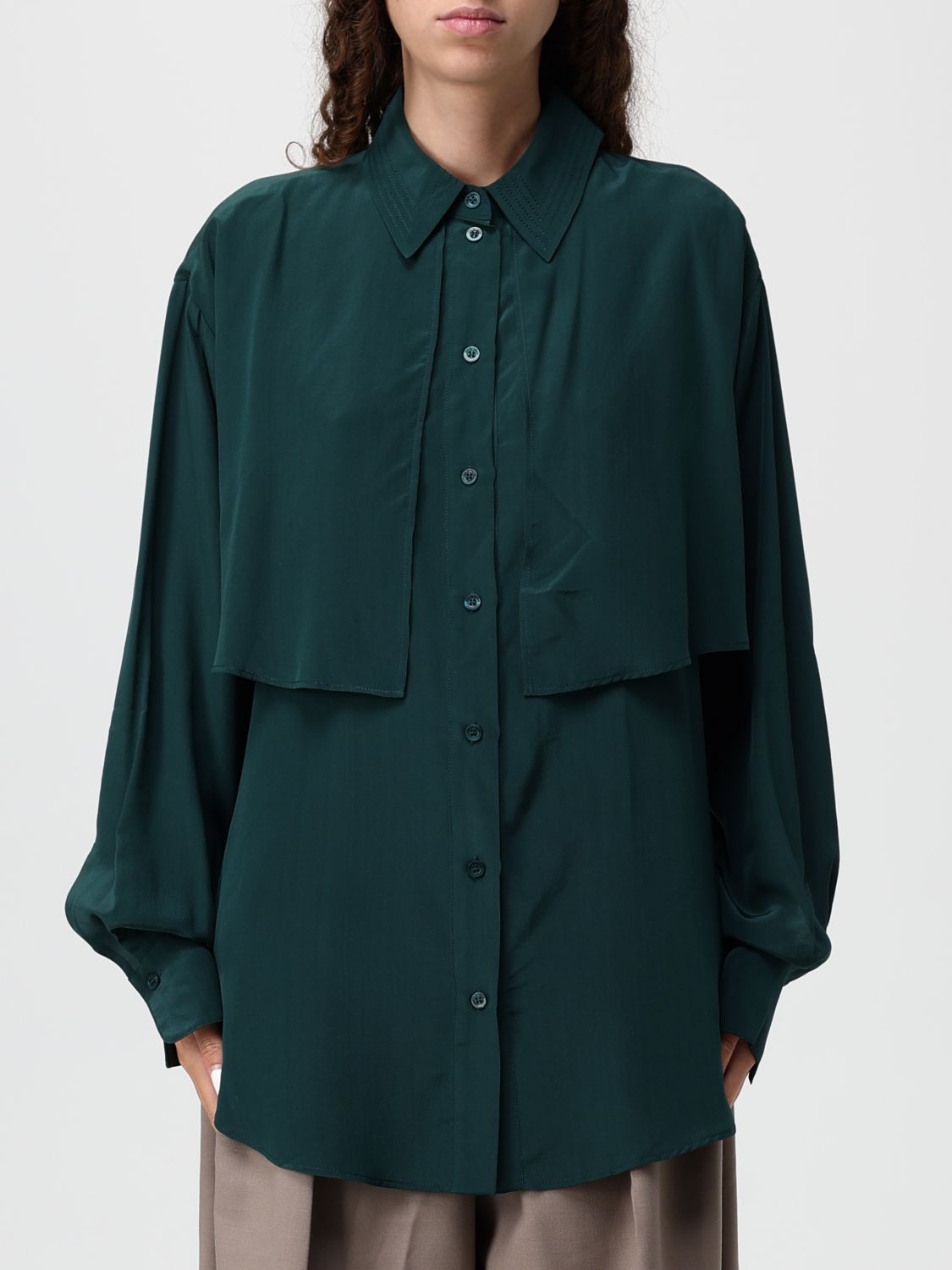 See By Chloé Shirt  Woman Color Green In Green