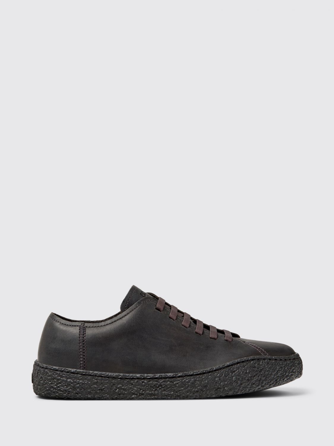 Camper Peu Terreno Leather Lace-up Sneakers In Animal Print