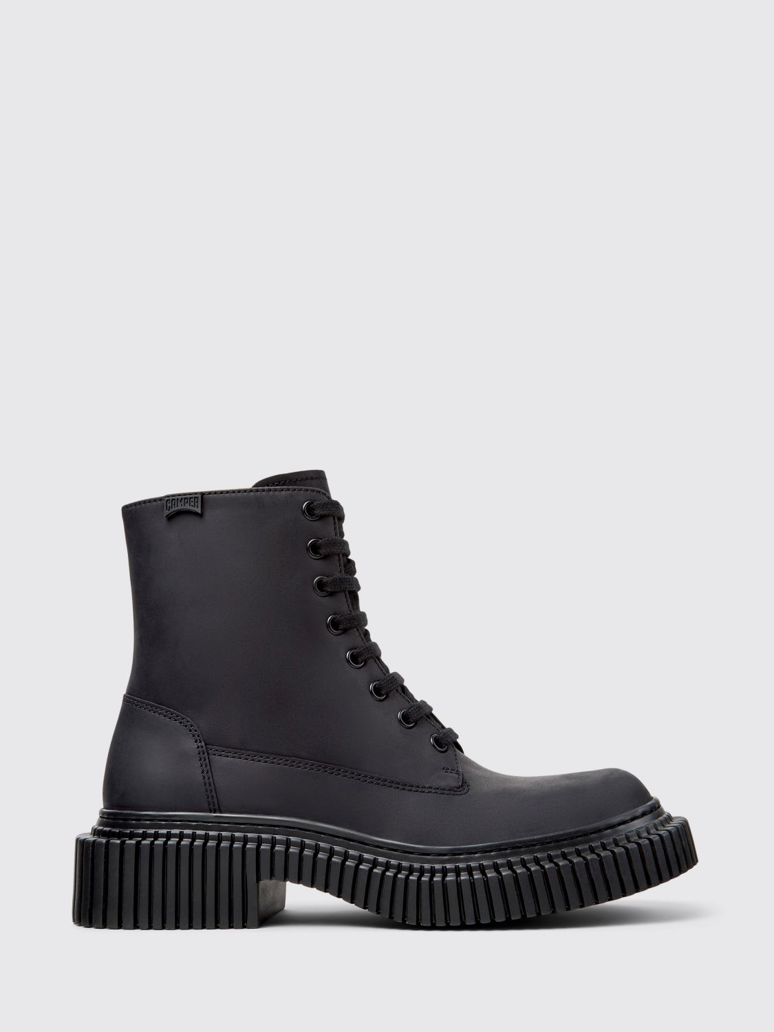 Camper 33mm Berlin Lace-up Chunky Boots In Black
