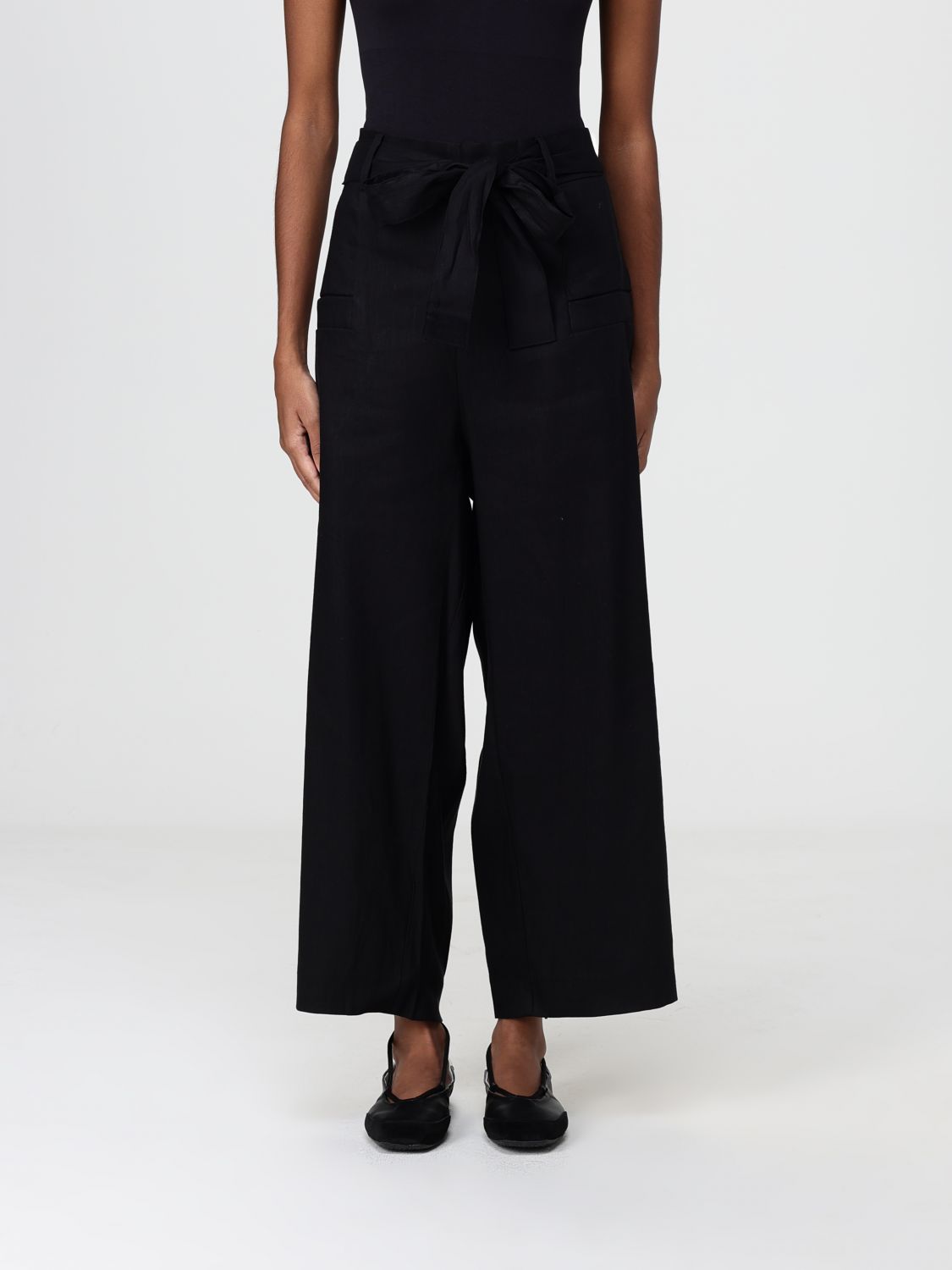 Dkny Pants  Woman Color Black In Black