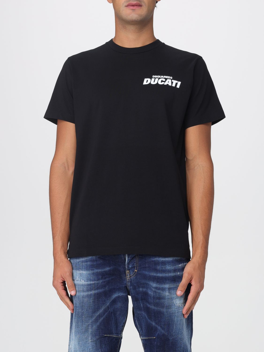 T-Shirt DSQUARED2 DUCATI Men color Black