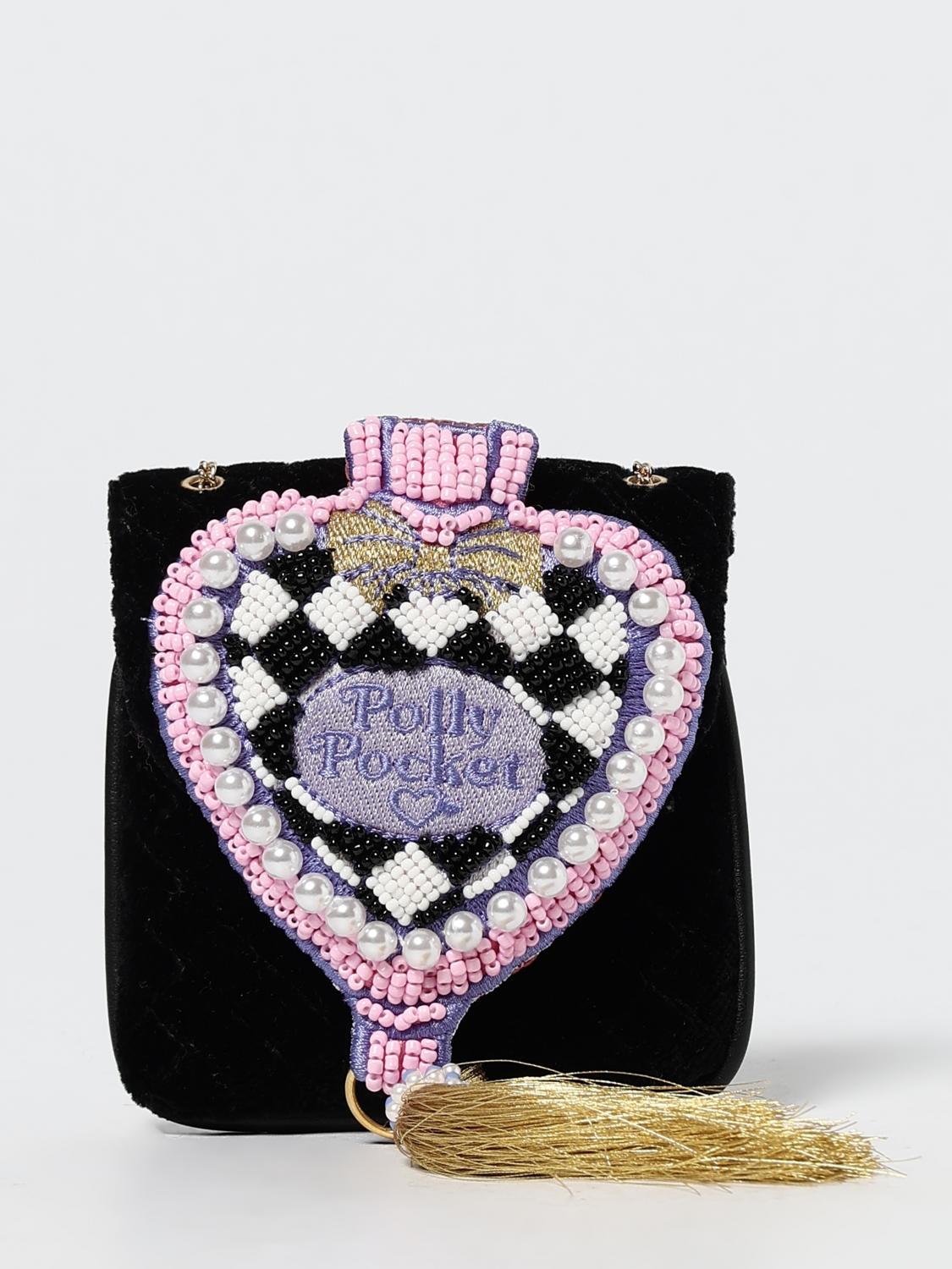 Gcds Wallet  Woman Color Multicolor In Black