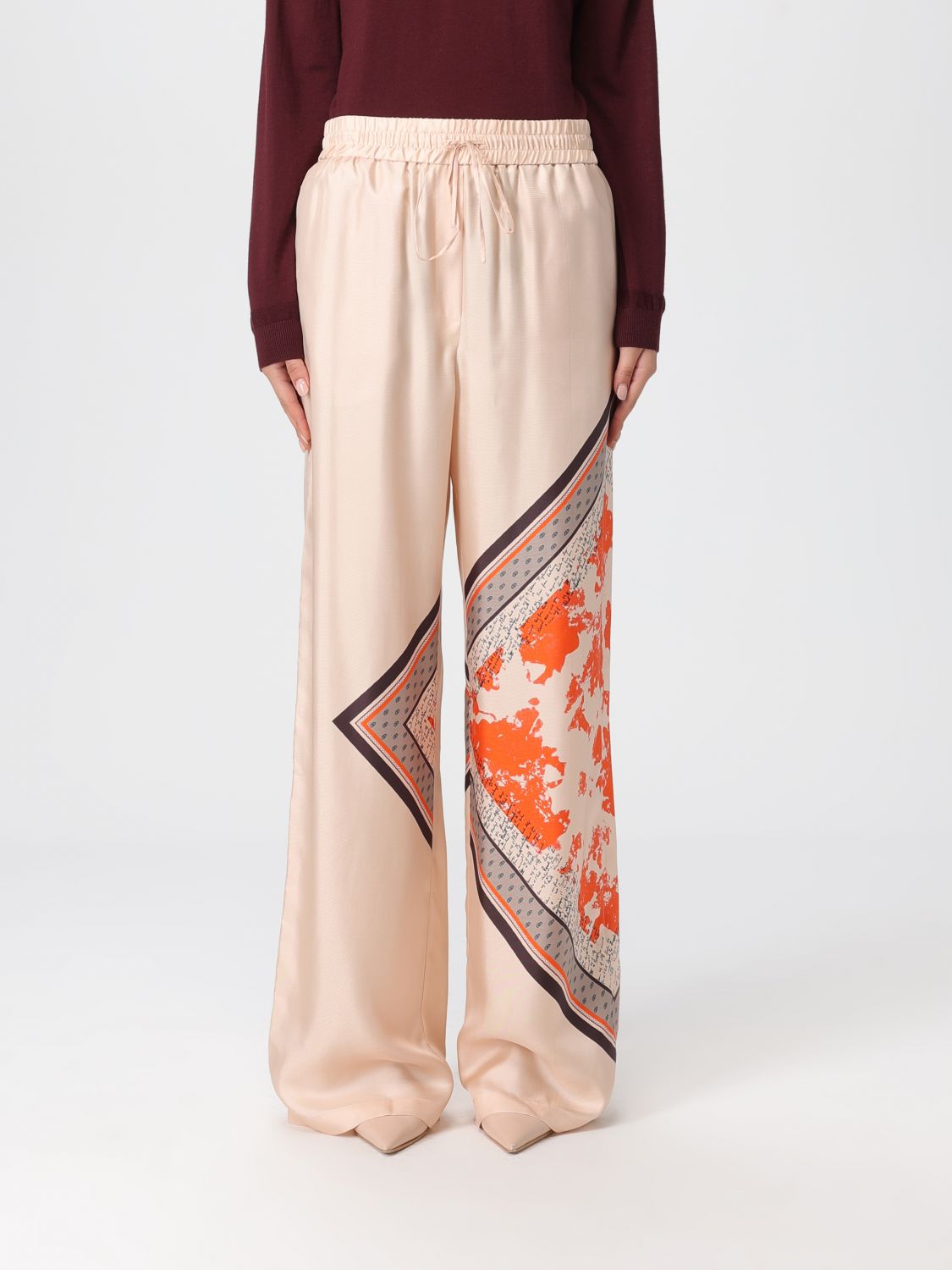 Paul Smith Pants  Woman Color Red In Neutral