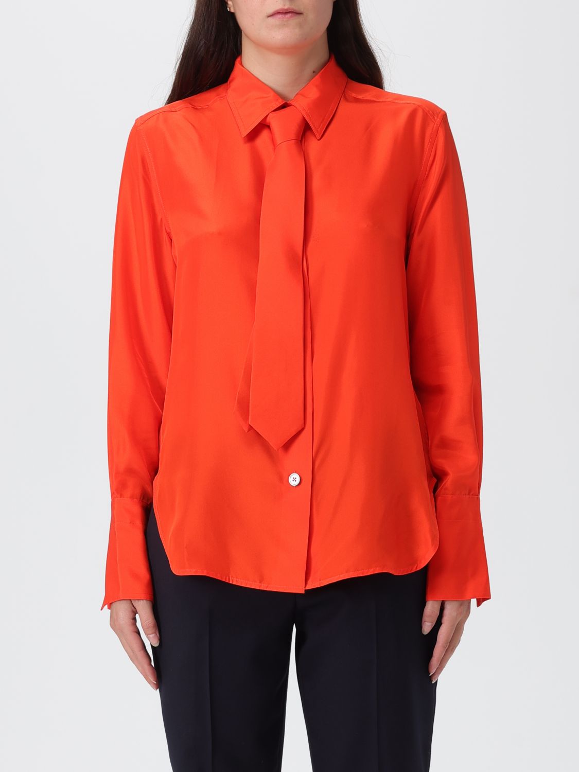 Paul Smith Shirt  Woman Color Red In Orange