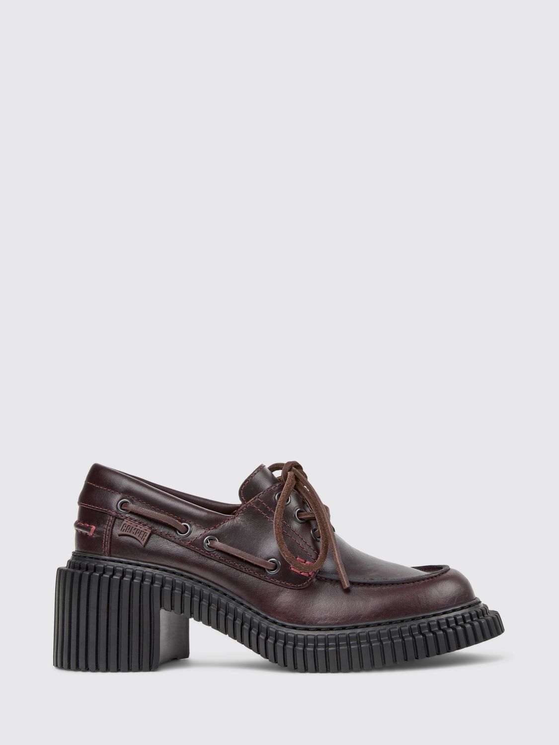 Camper Loafers  Woman Color Burgundy In Burgundy