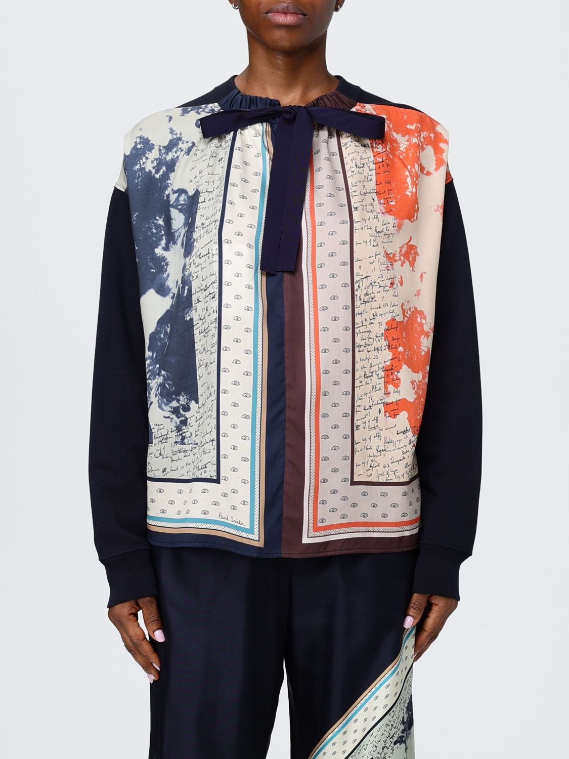 Paul Smith Sweatshirt  Woman Color Blue In Multi