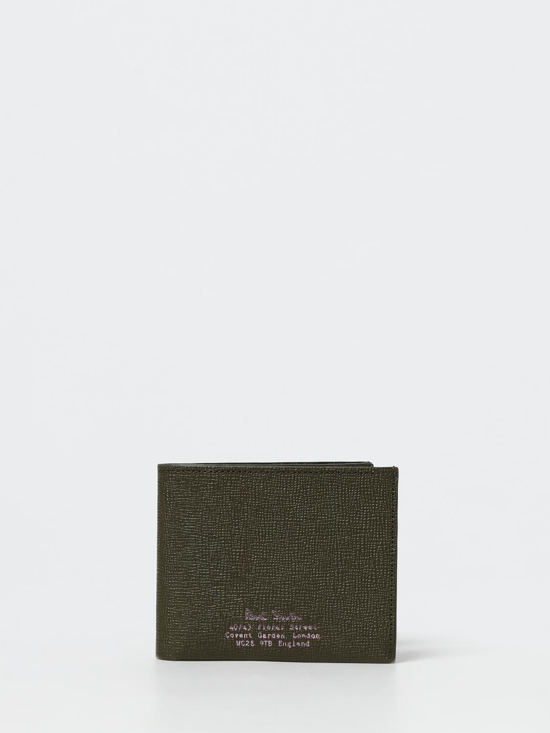 Paul Smith Wallet  Men Color Military In Green