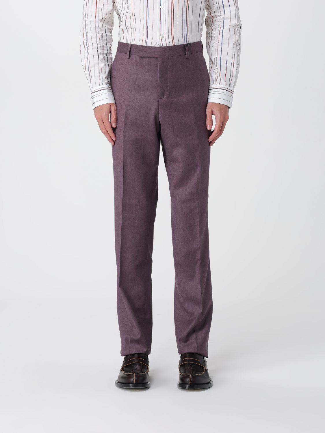 Paul Smith Pants  Men Color Violet In Purple