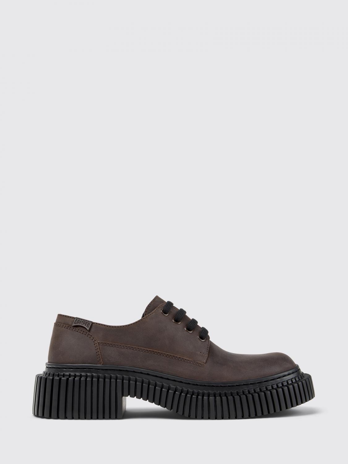 Camper Pix Berlin Lace-up Derby Shoes In Brown