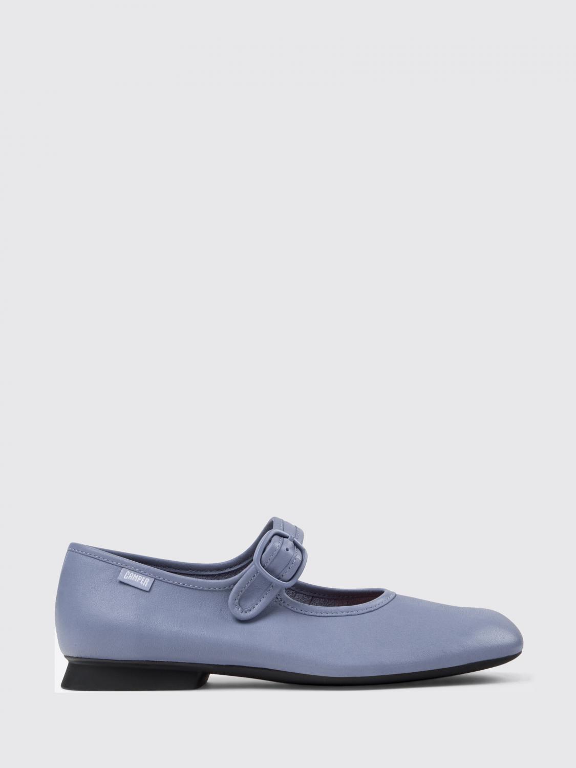 Camper Myra Mary Jane Flat In Blue