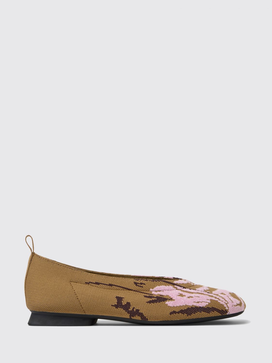 Camper Floral-pattern Ballet Flats In Multi