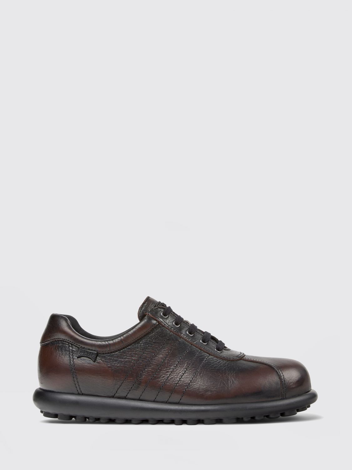 Camper Pelotas Leather Lace-up Sneakers In Brown