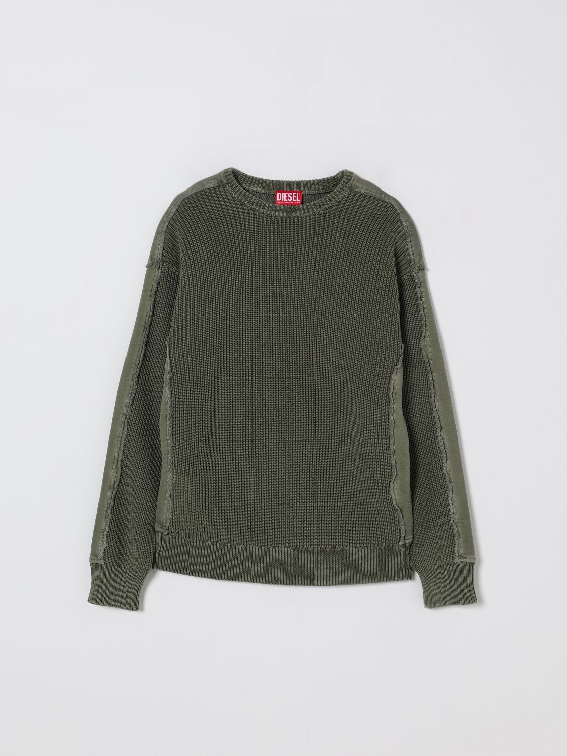 Diesel Sweater  Kids Color Military In Gray