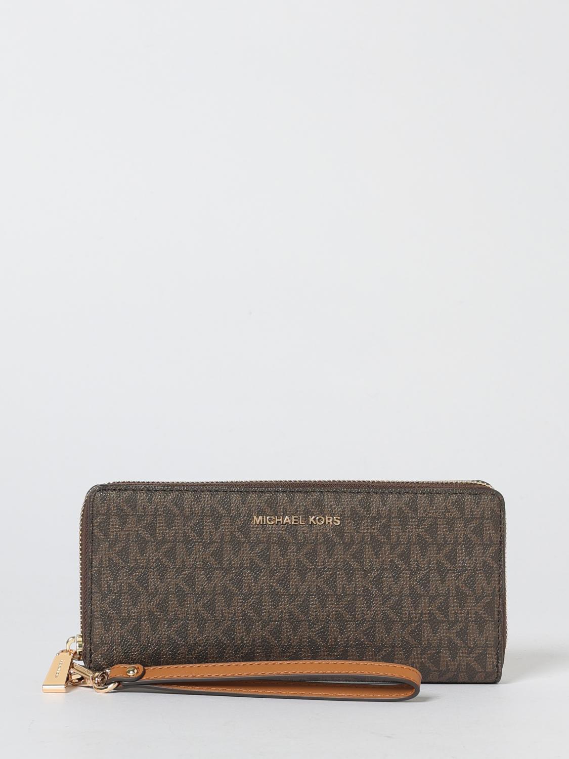 Michael Kors Wallet  Woman Color Brown In Brown