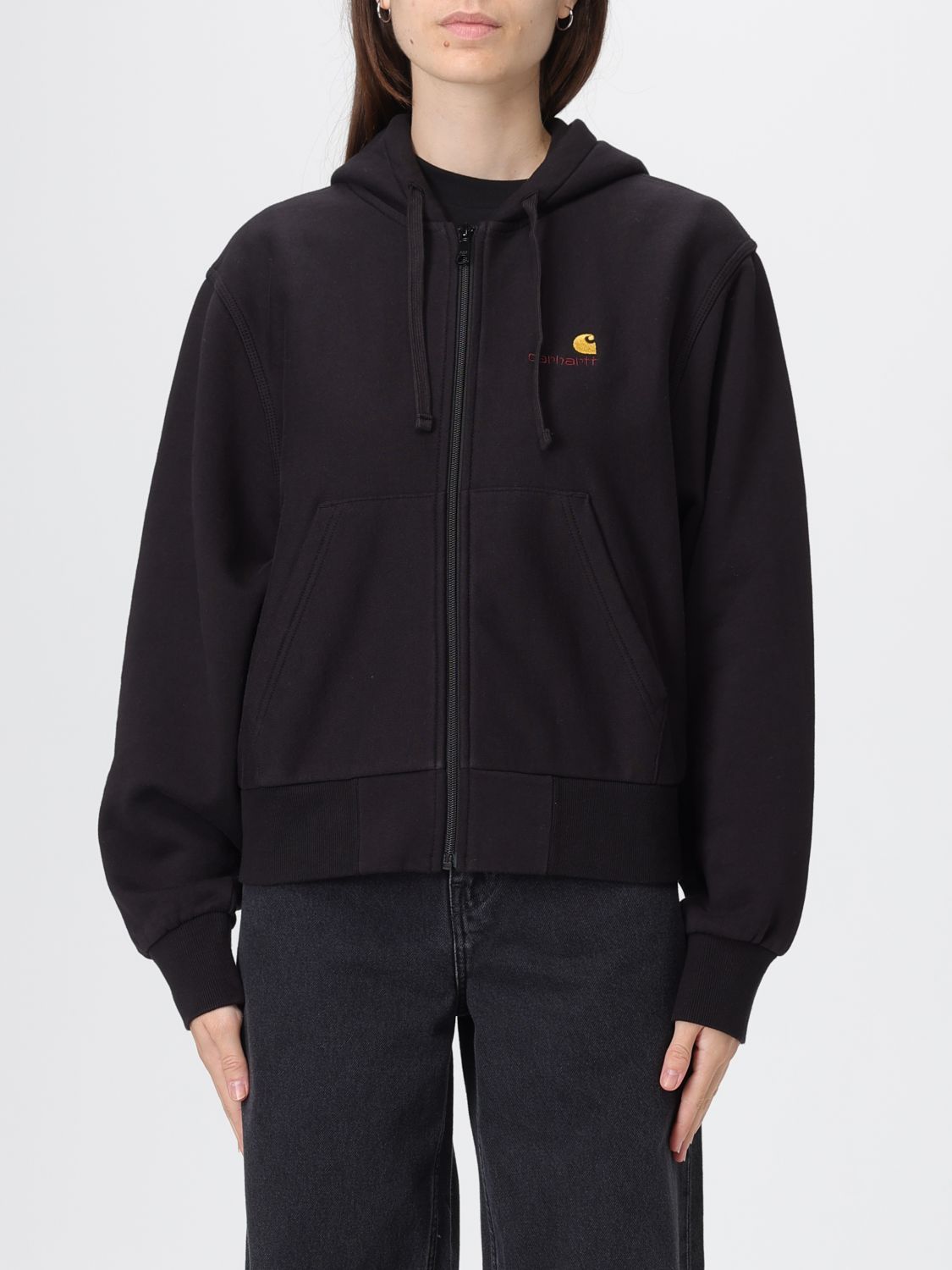 Carhartt Sweater  Wip Woman Color Black In Black