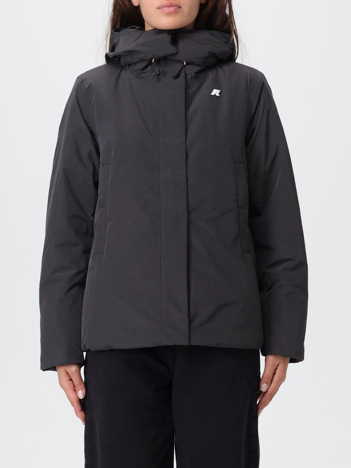 K-way Coat  Woman Color Black